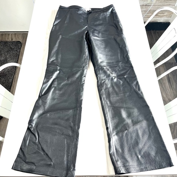 Spiegel Pants - Spiegel Vintage 80’s genuine leather pants Size 10